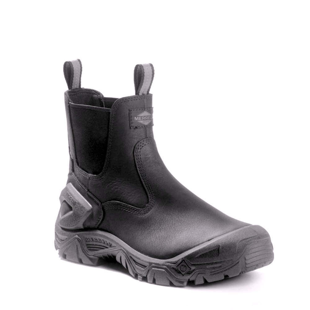 Merrell Tactical Strongfield Leather Chelsea SR Boots SIZE 13